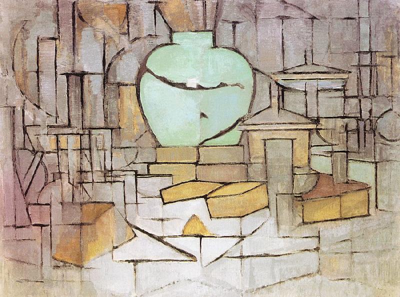 Still Life with Gingerpot II, Piet Mondrian
